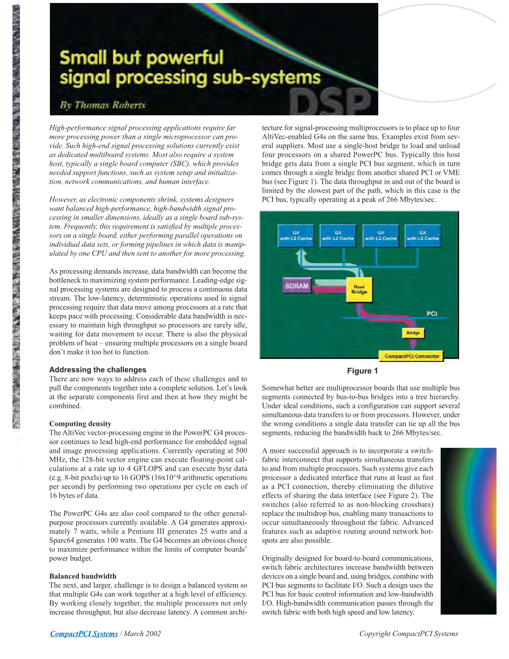 Small but Powerful Signal Processing Sub-Systems