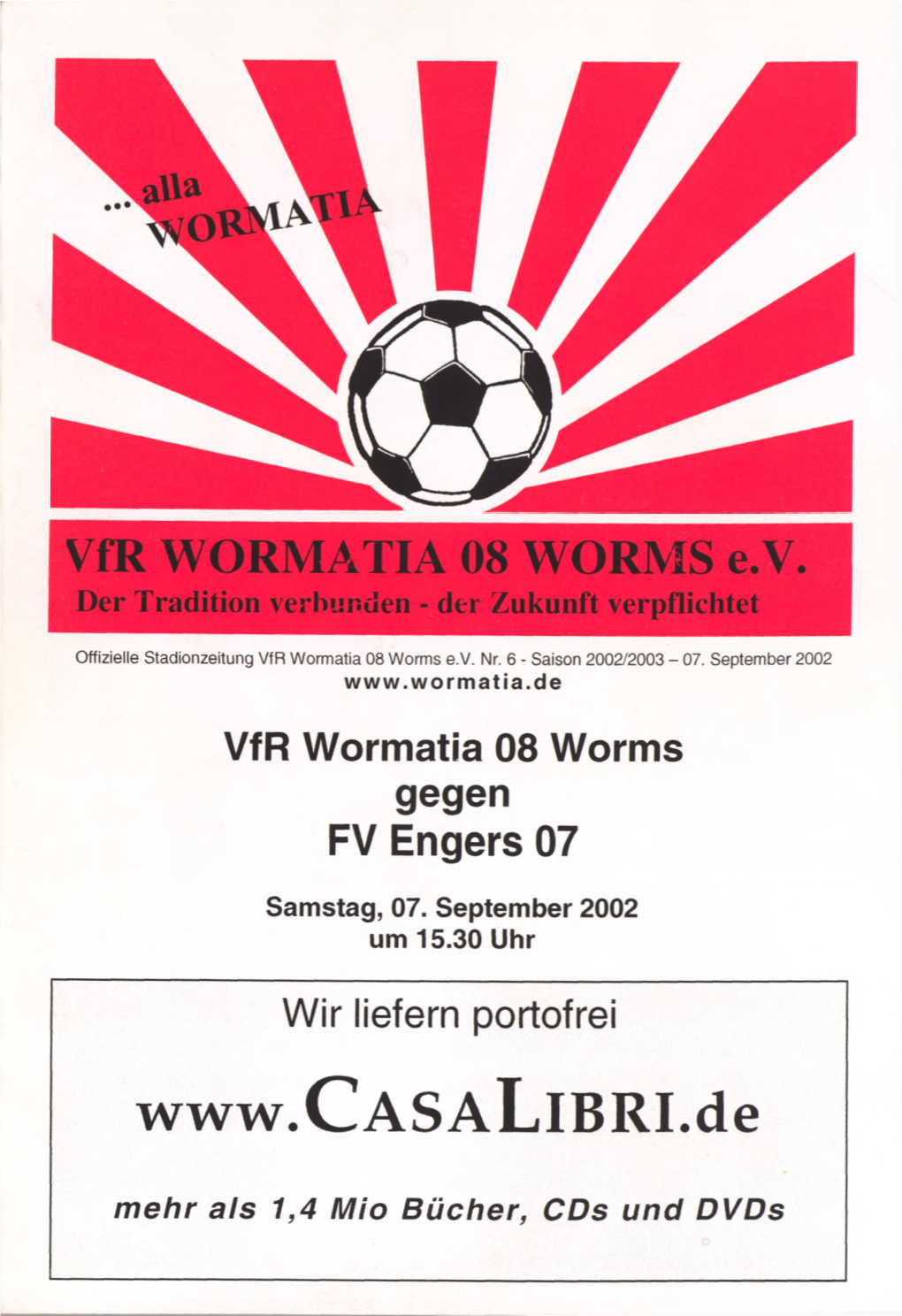 Vfr Wormatia 08 Worms Gegen FV Engers 07