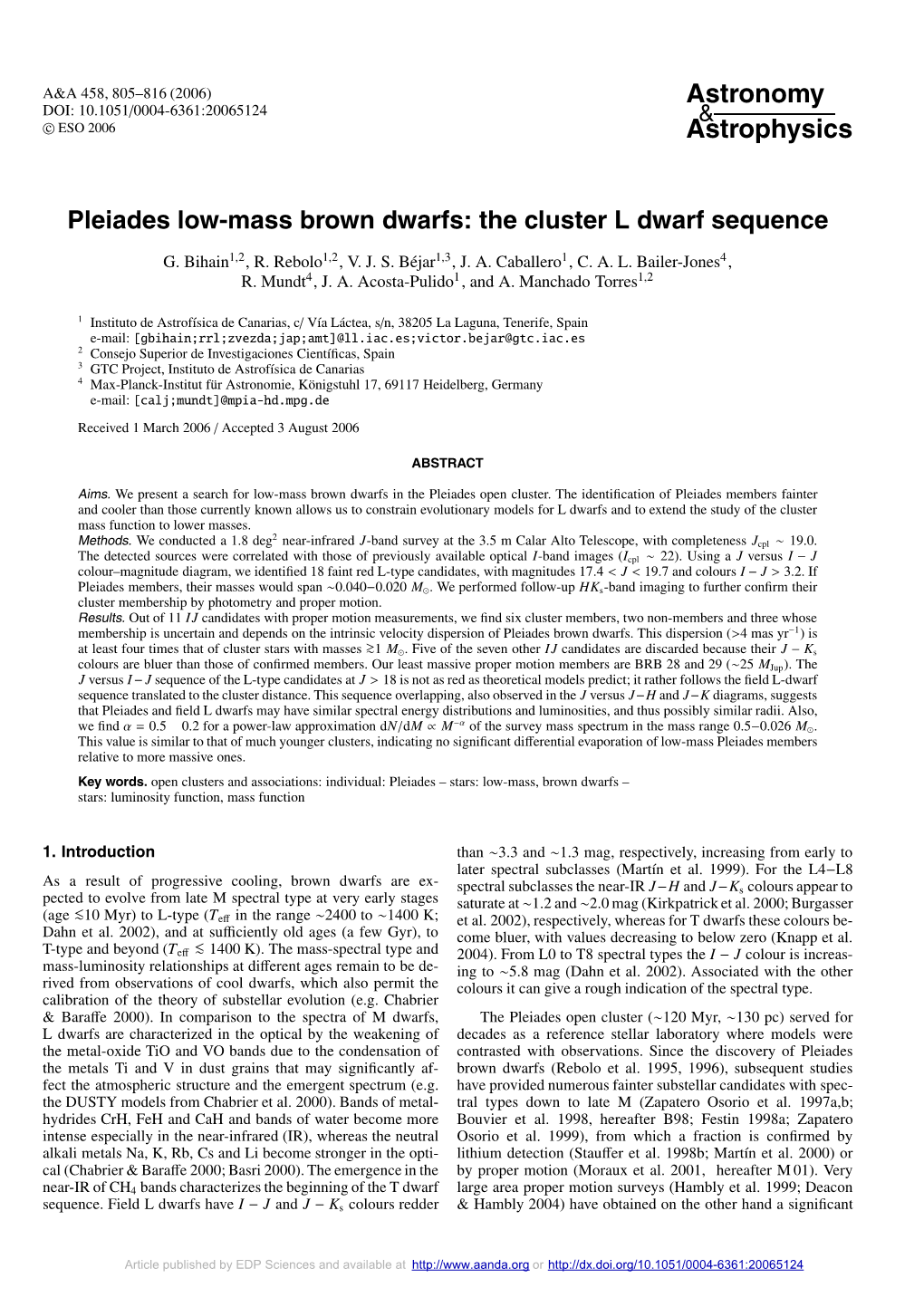 Pleiades Low-Mass Brown Dwarfs: the Cluster L Dwarf Sequence