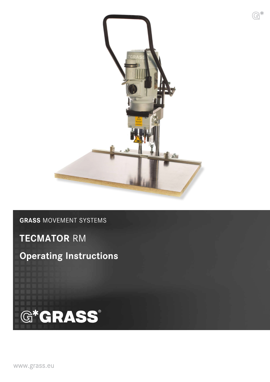 TECMATOR RM Operating Instructions