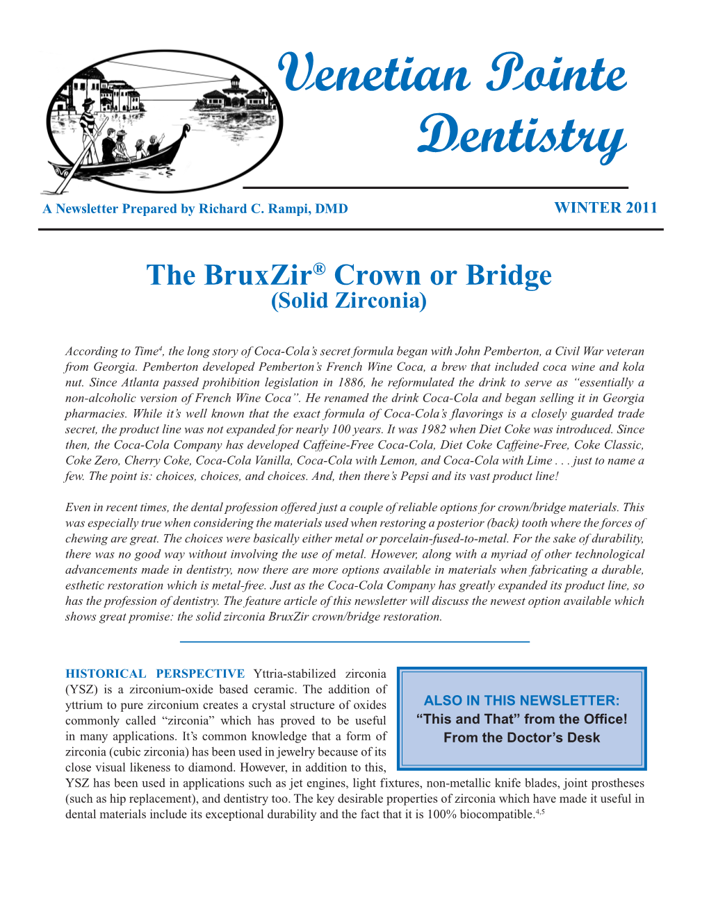 Bruxzir® Crown Or Bridge (Solid Zirconia)