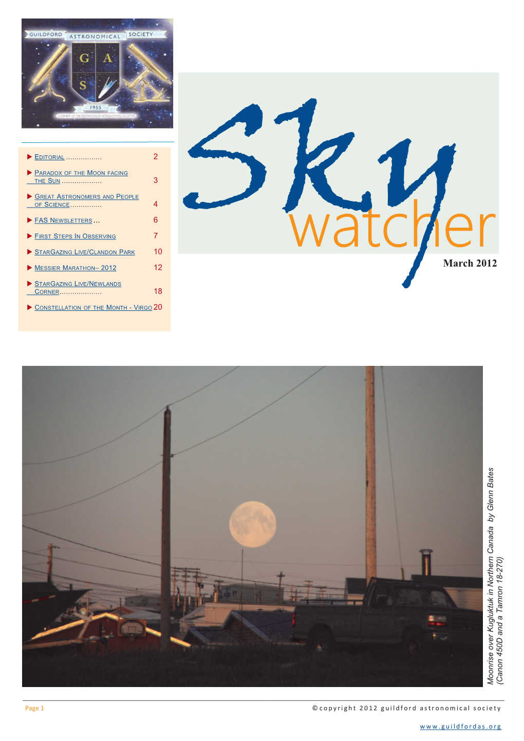 Sky March 2012