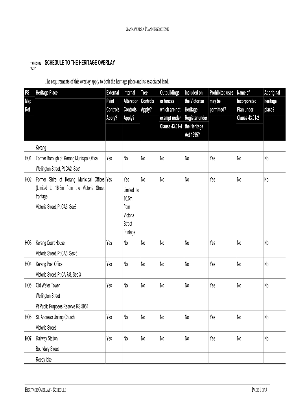 43.01 (Schedule)