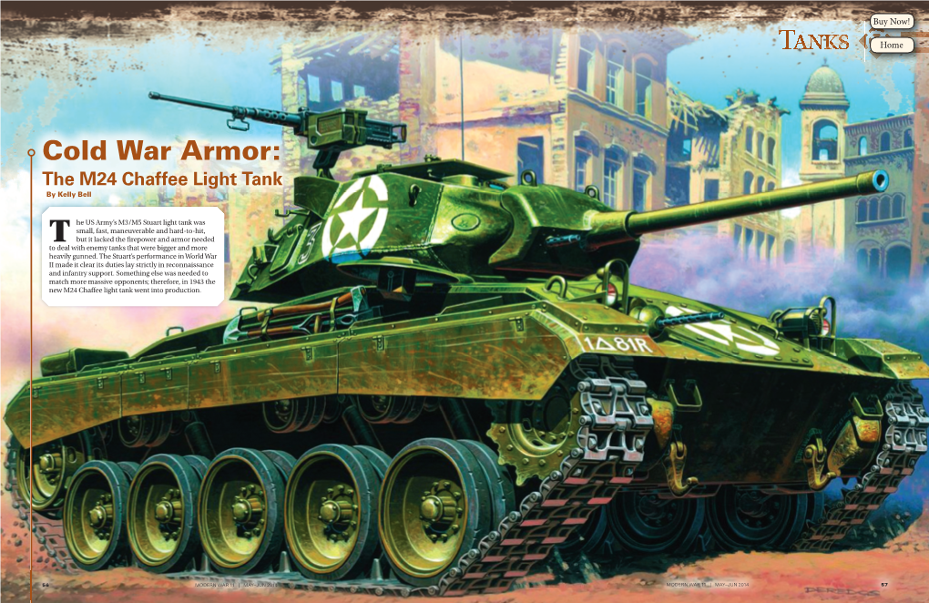 Cold War Armor: the M24 Chaffee Light Tank by Kelly Bell