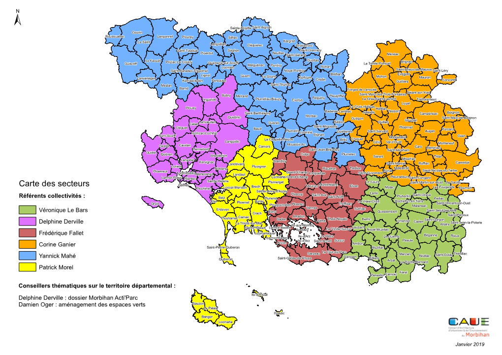 Carte Des Secteurs