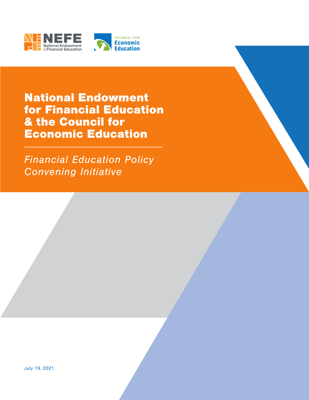 National Endowment for Financial Education & the Council For