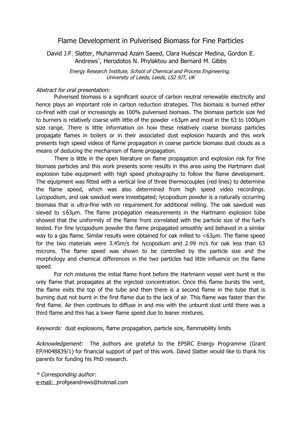 Experimental Study on Pressurized Oxyfuel Combustion of Coal s2