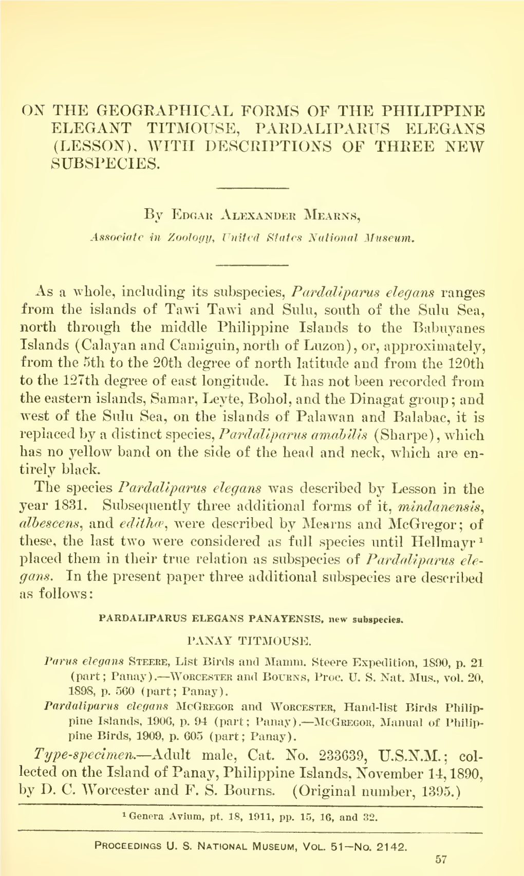 Proceedings of the United States National Museum