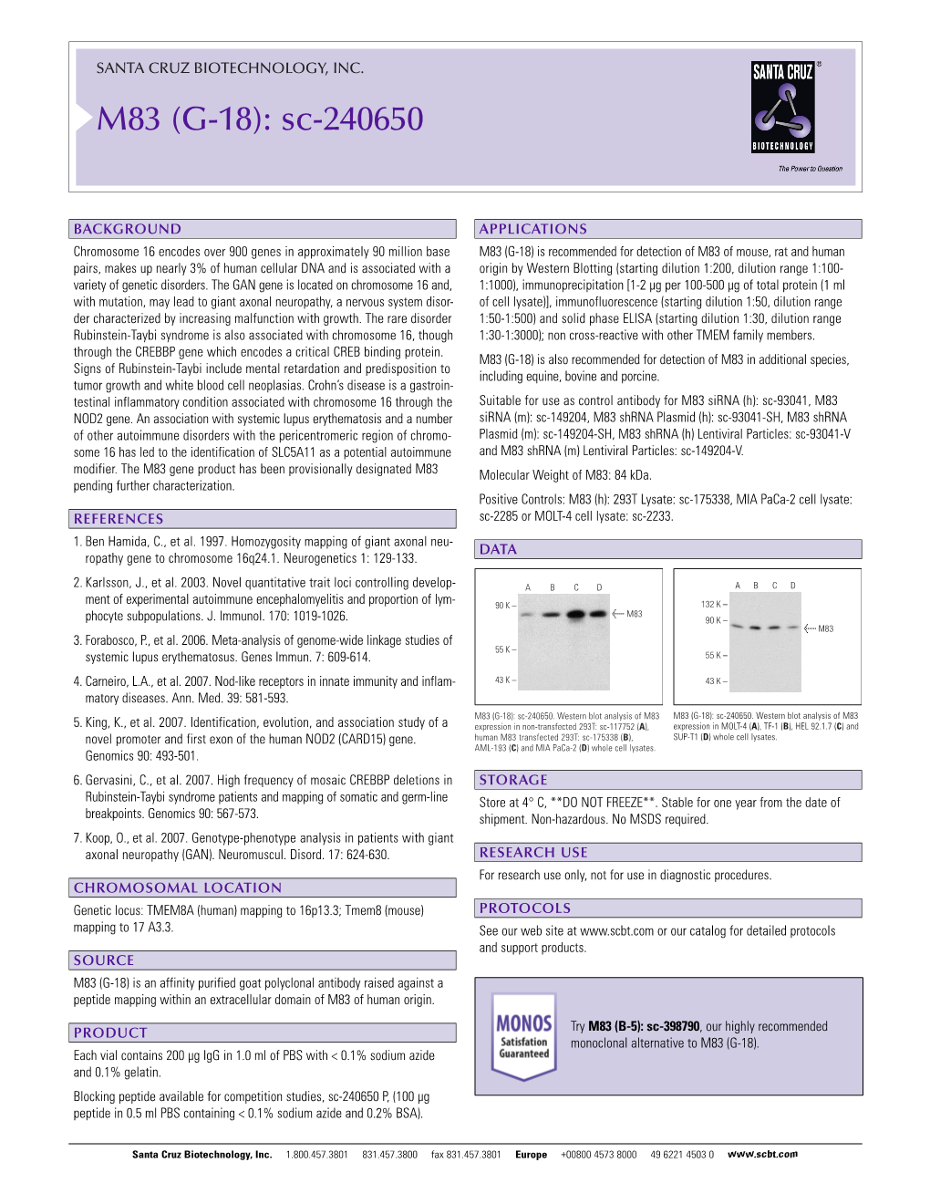 Datasheet Blank Template