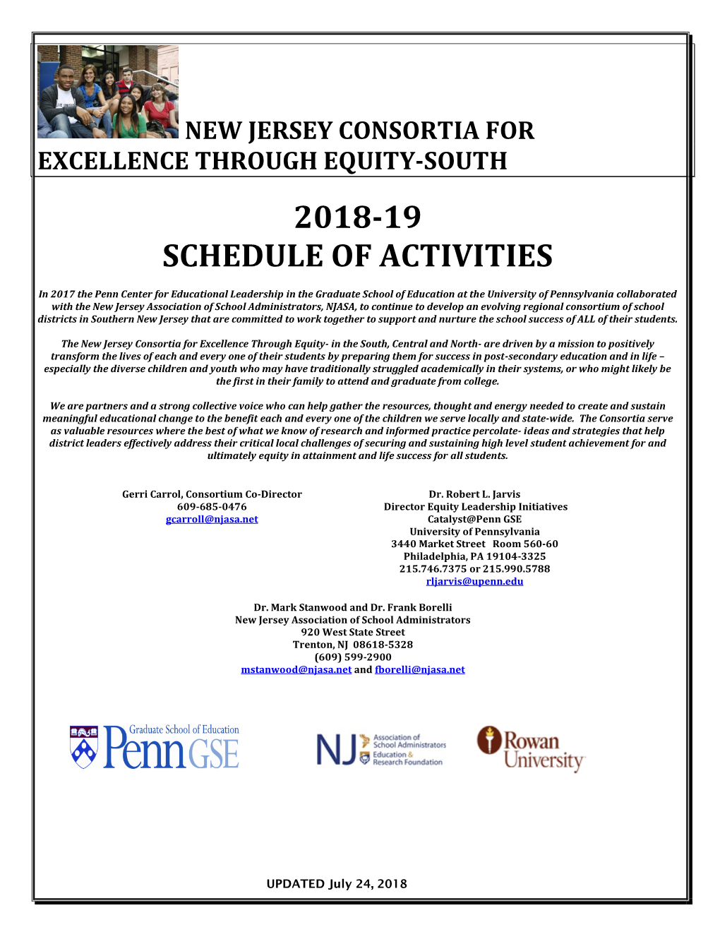 New Jersey Consortia for Excellence Through Equity-South