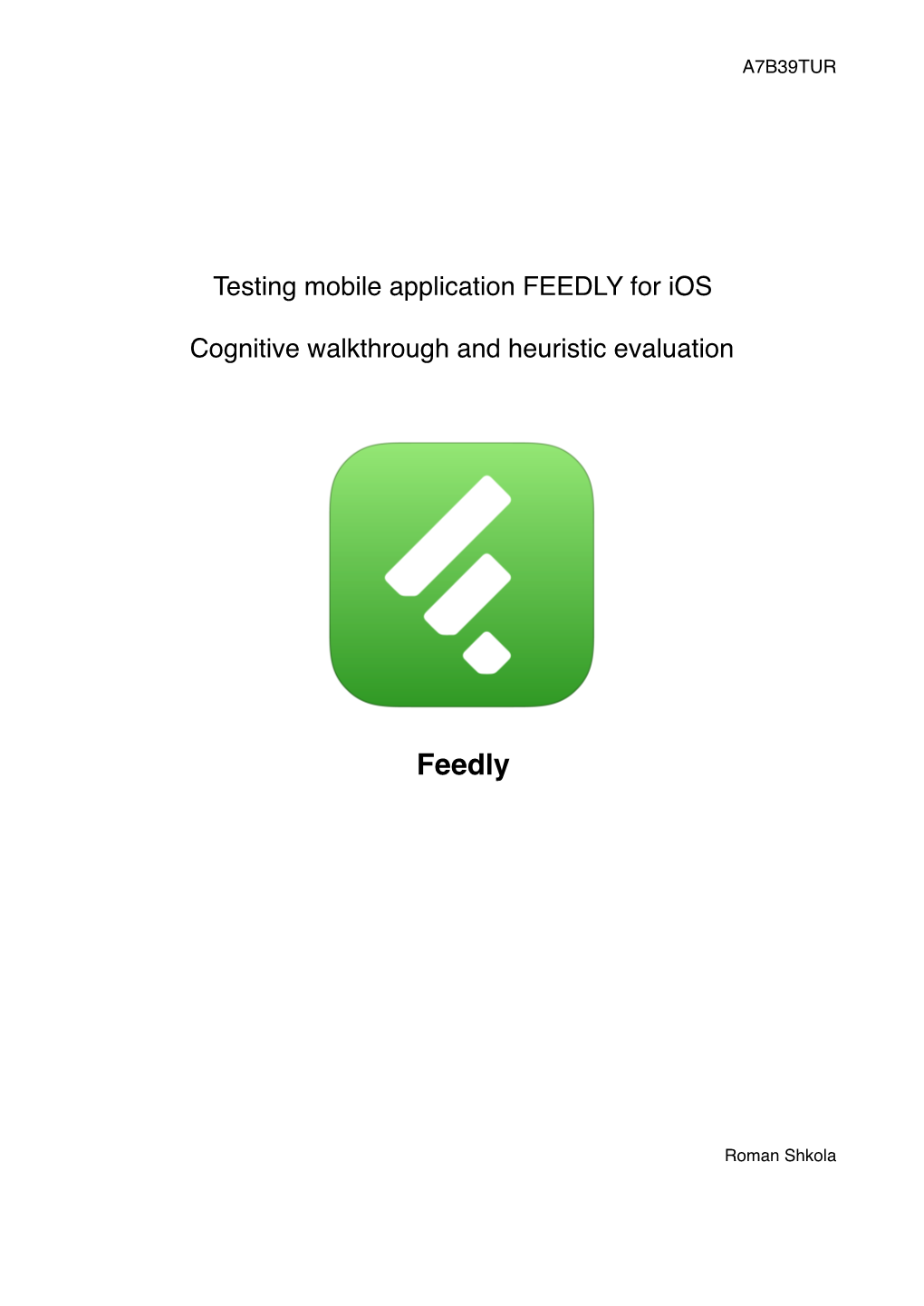 FEEDLY for Ios