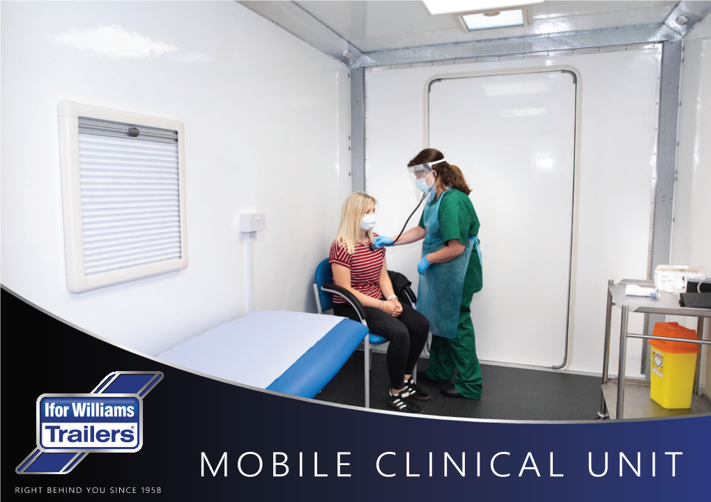 Mobile Clinical Unit Brochure Small