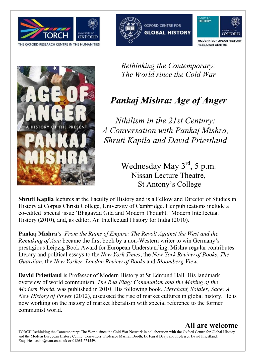 Pankaj Mishra: Age of Anger