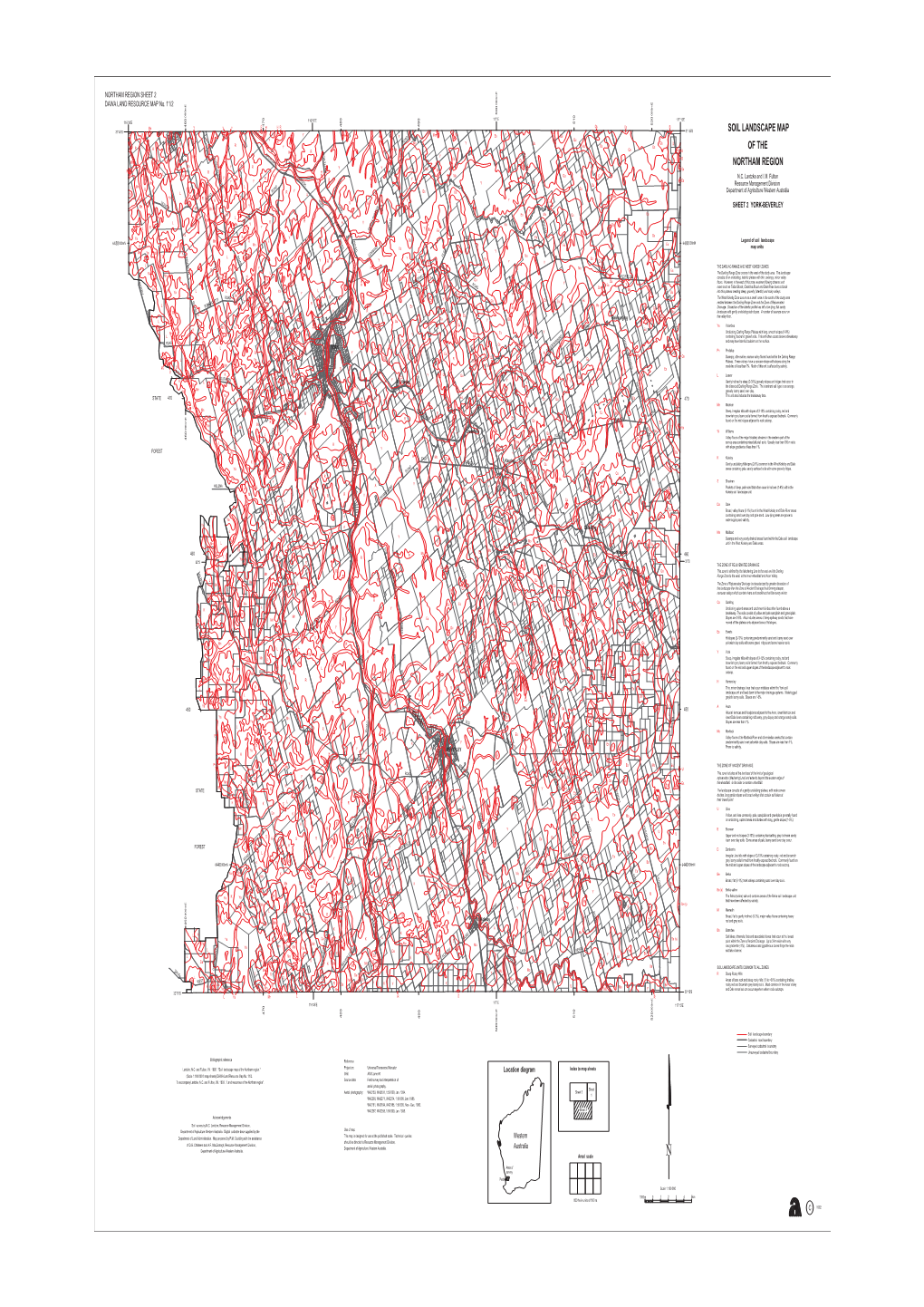 Soil Landscape Map of the Northam Region