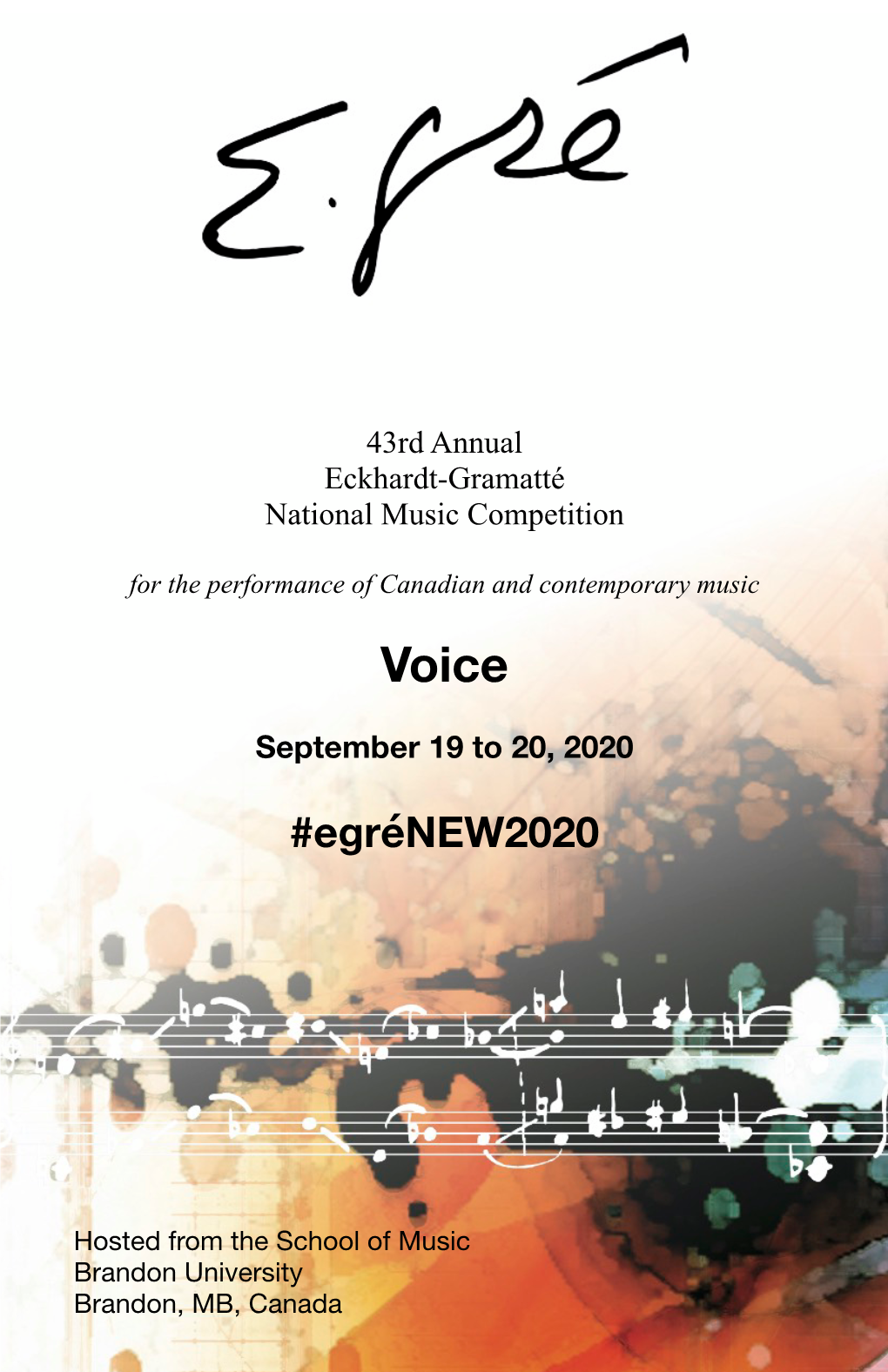 2020 E-Gré Program