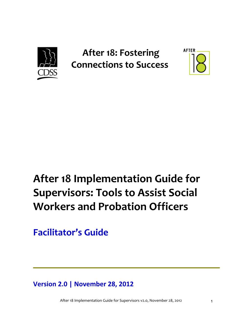 AB12 Implementation Guide For Supervisors