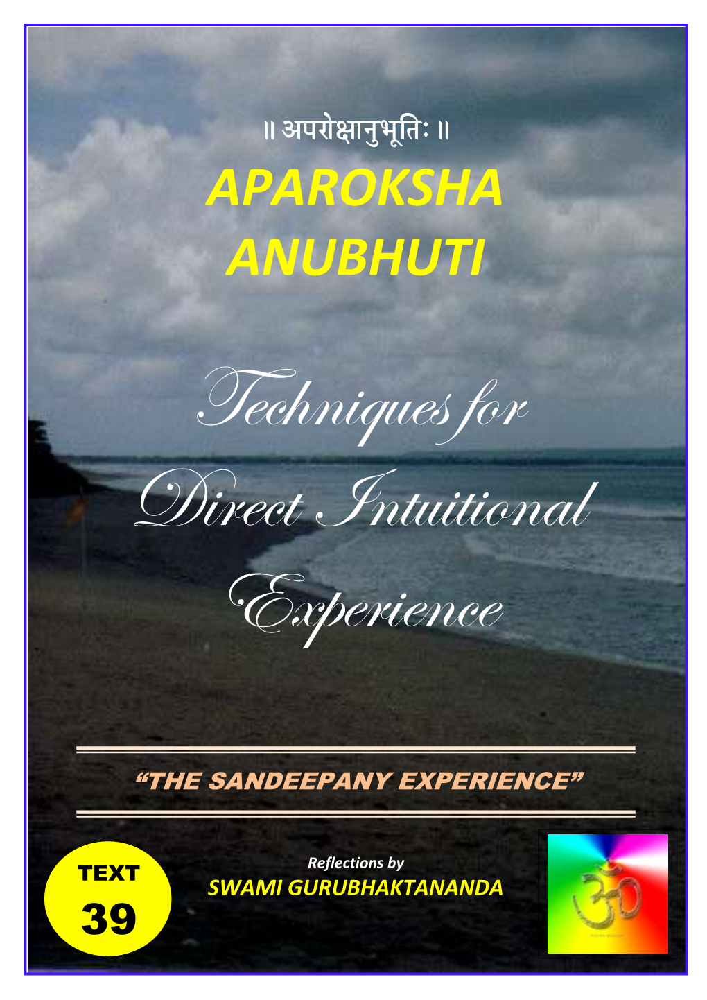 Aparoksha Anubhuti