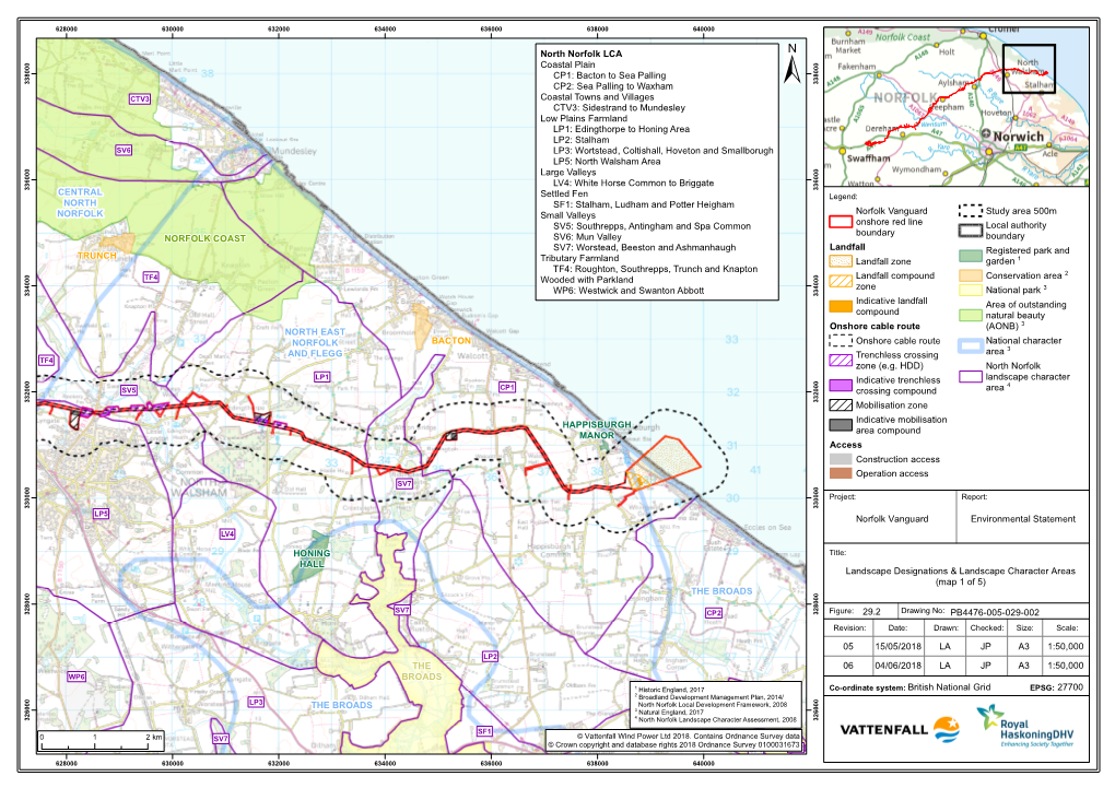 Environmental Statement Norfolk Vanguard British National Grid