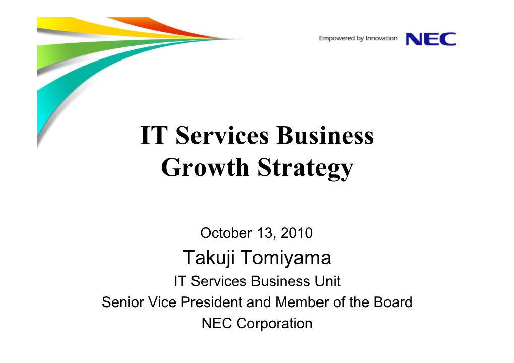 IT Services Business Growth Strategy
