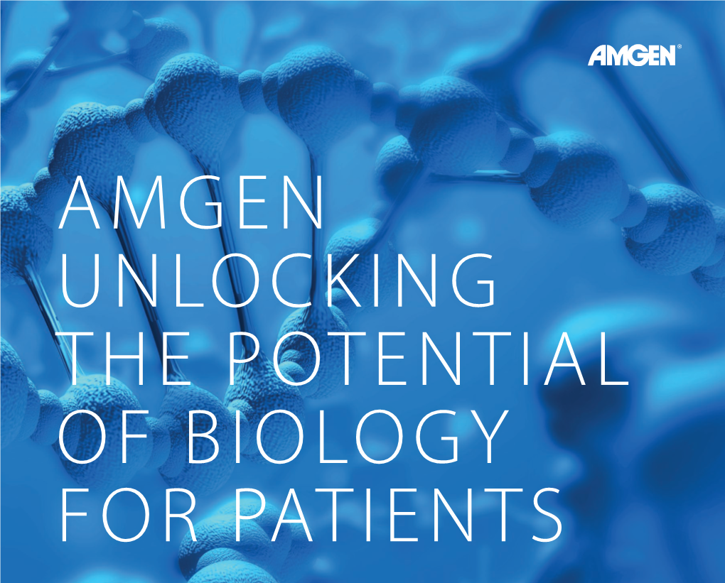 Amgen Brochure