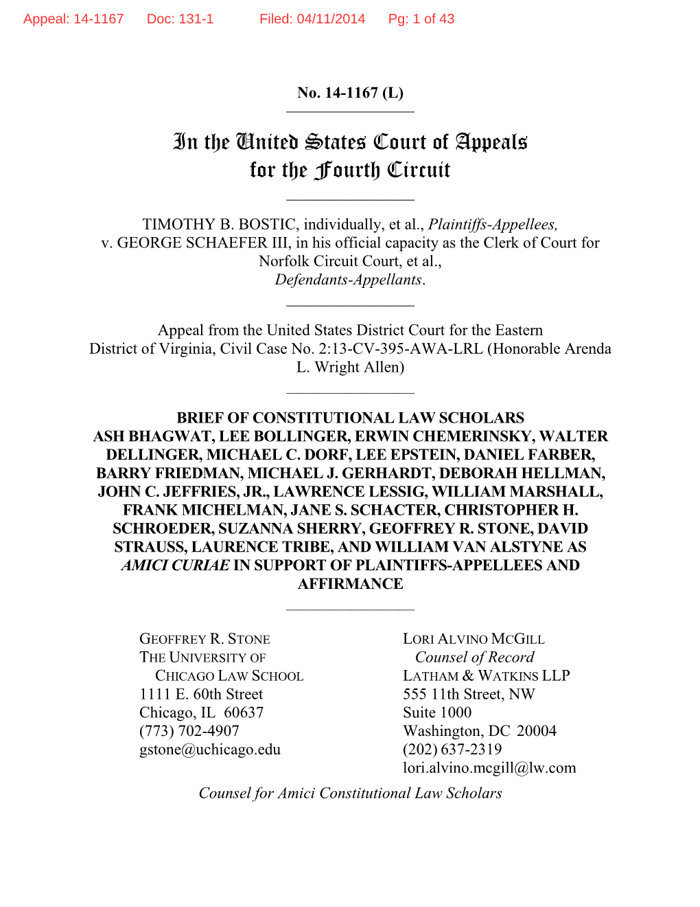 Amicus Brief of Constitutional Law Scholars.Pdf