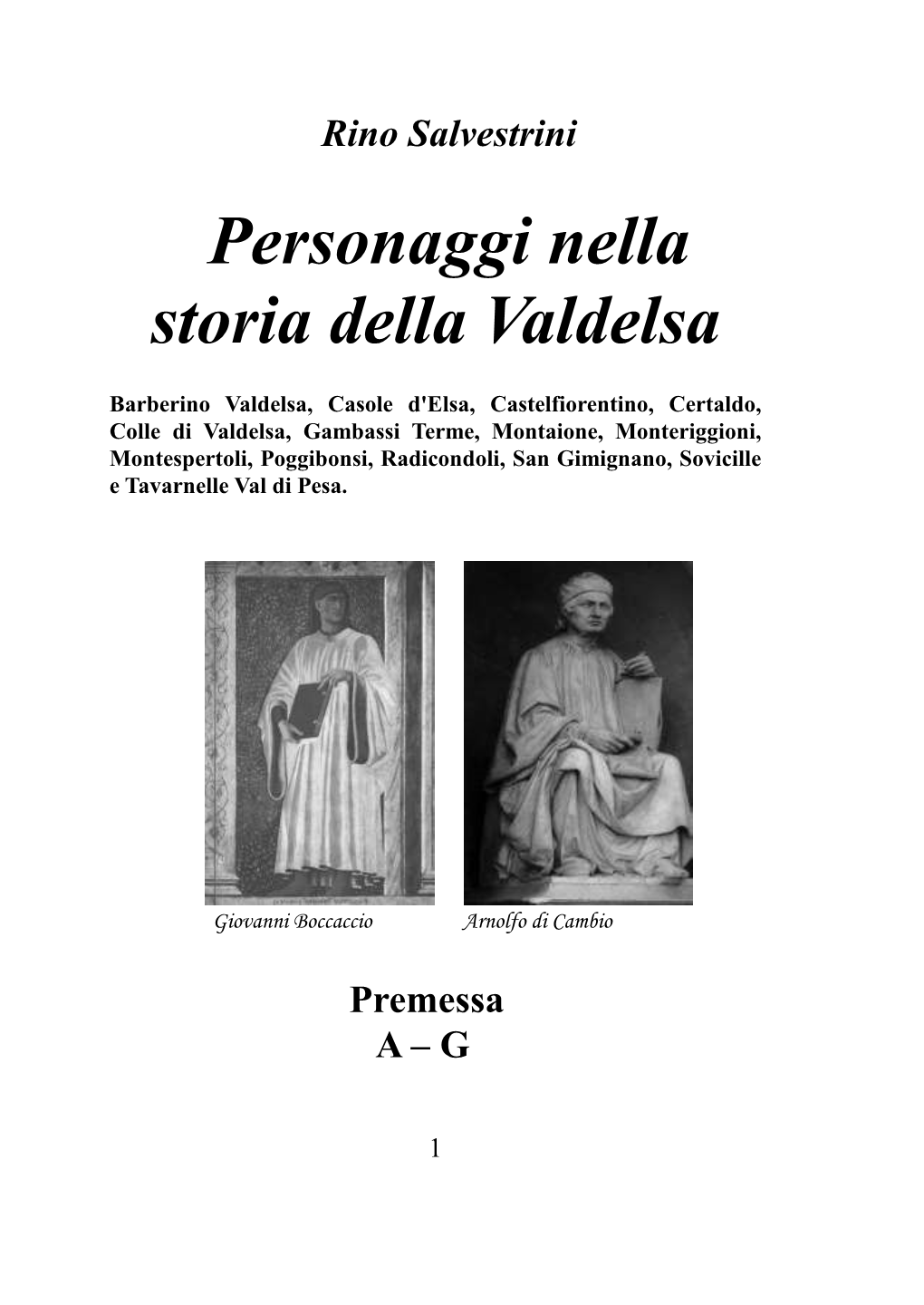 Personaggi Nella Storia Della Valdelsa