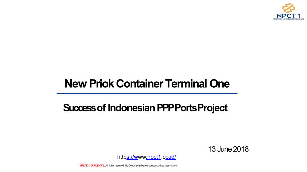 New Priok Container Terminal 1