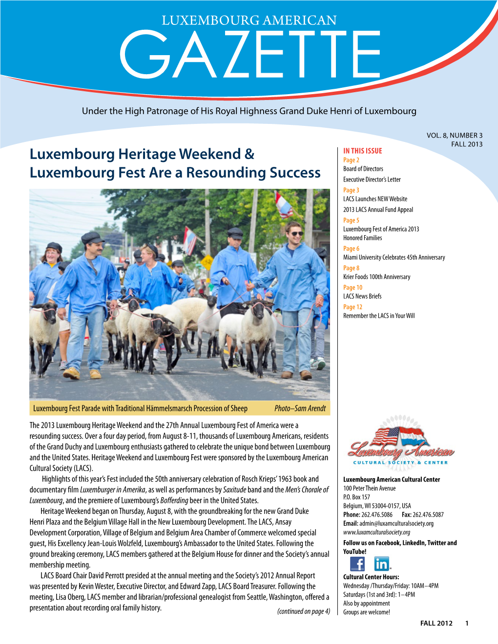 Luxembourg American Gazette