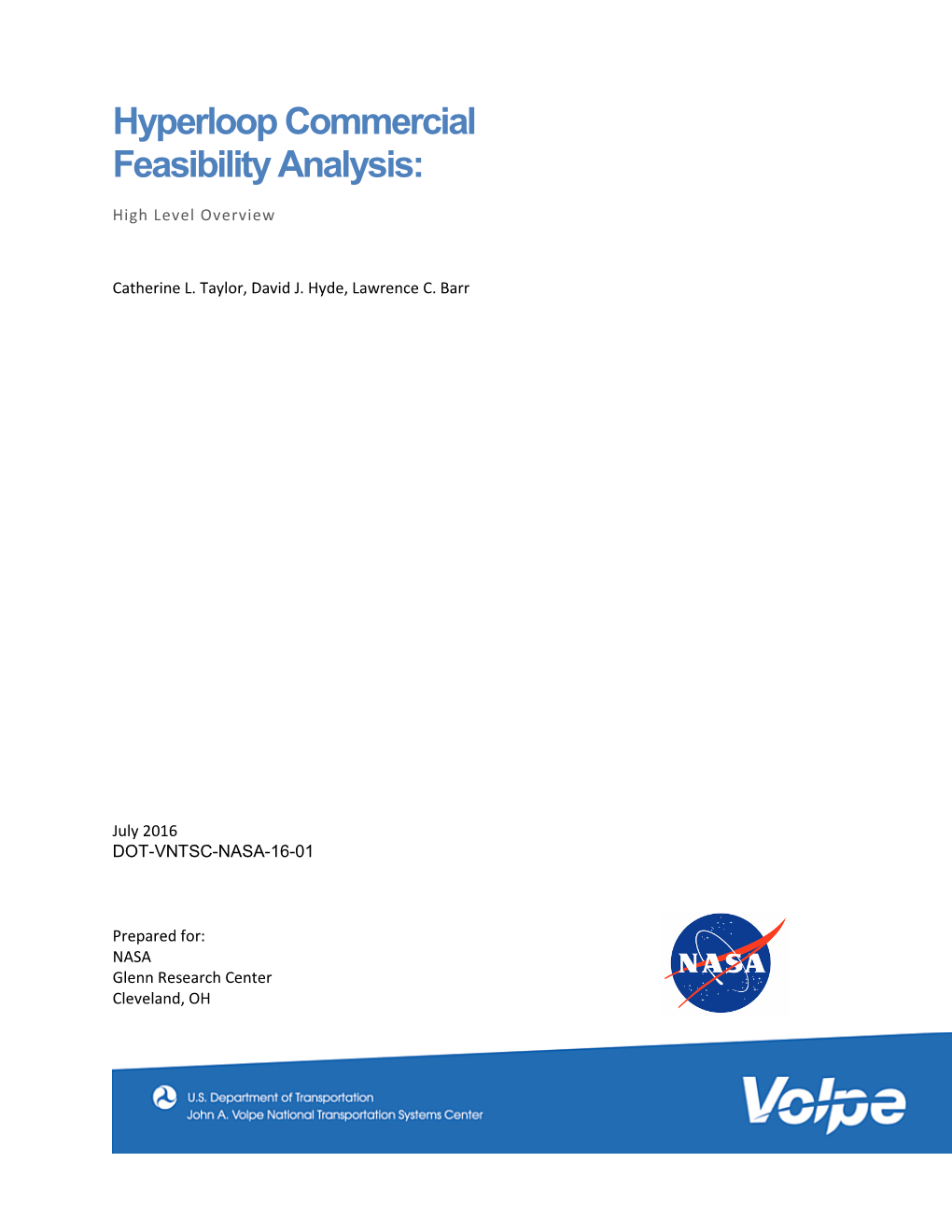 Hyperloop Commercial Feasibility Analysis