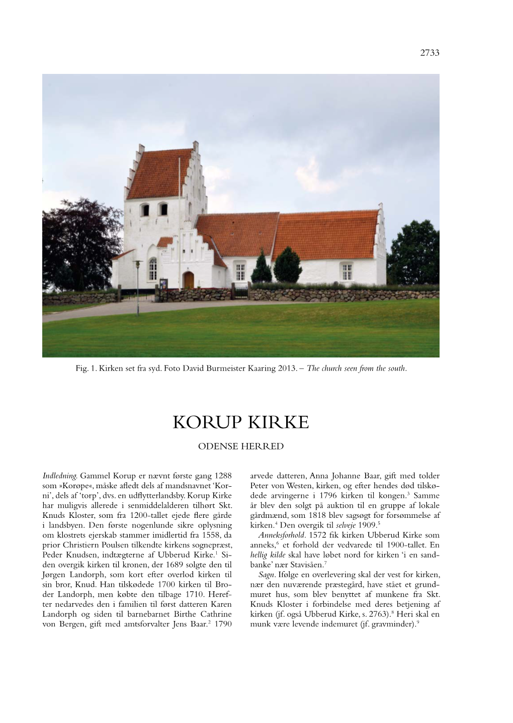 Korup Kirke Odense Herred