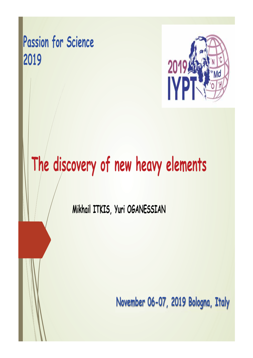 Heaviest Nuclei 2019.Pptx