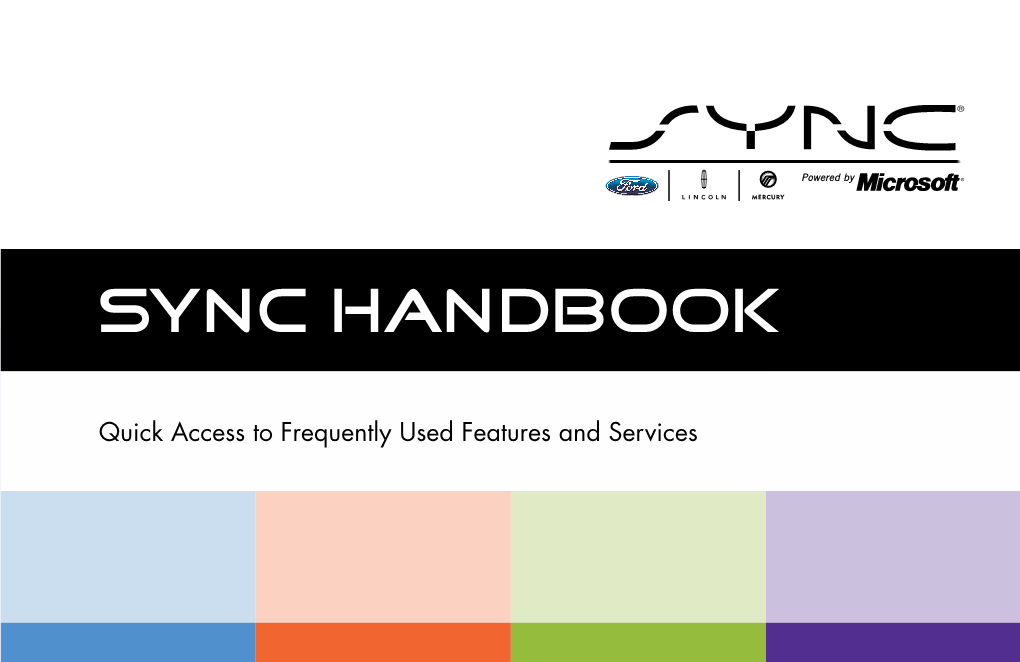 Sync Handbook