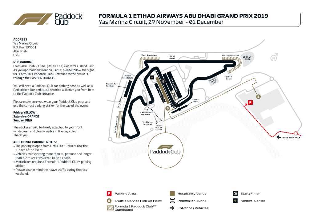 FORMULA 1 ETIHAD AIRWAYS ABU DHABI GRAND PRIX 2019 Yas