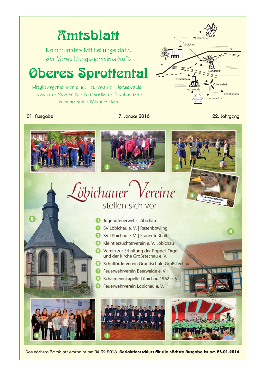 Amtsblatt Oberes Sprottental