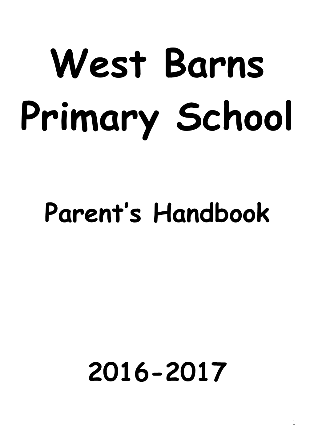 West Barns Primary School