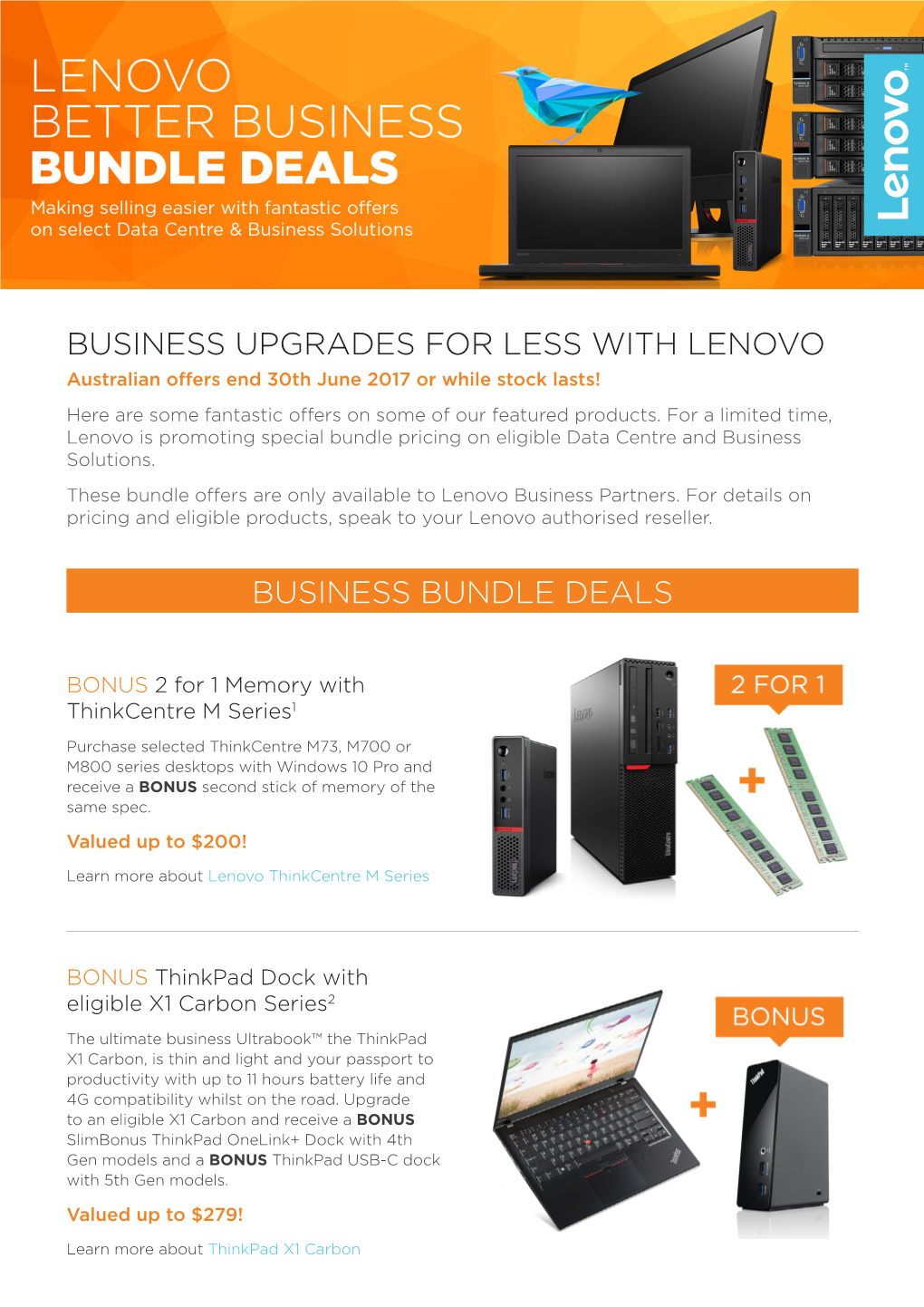 Business Upgrades for Less with Lenovo Business