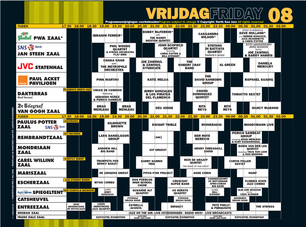 Vrijdagfriday 08