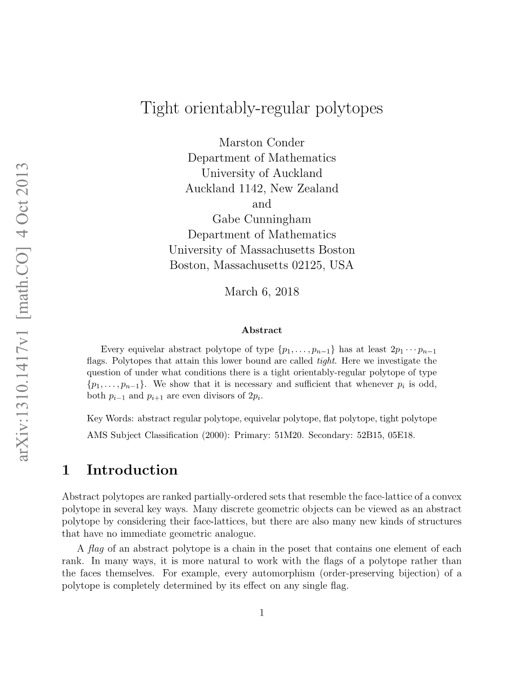 Tight Orientably-Regular Polytopes in Higher Ranks