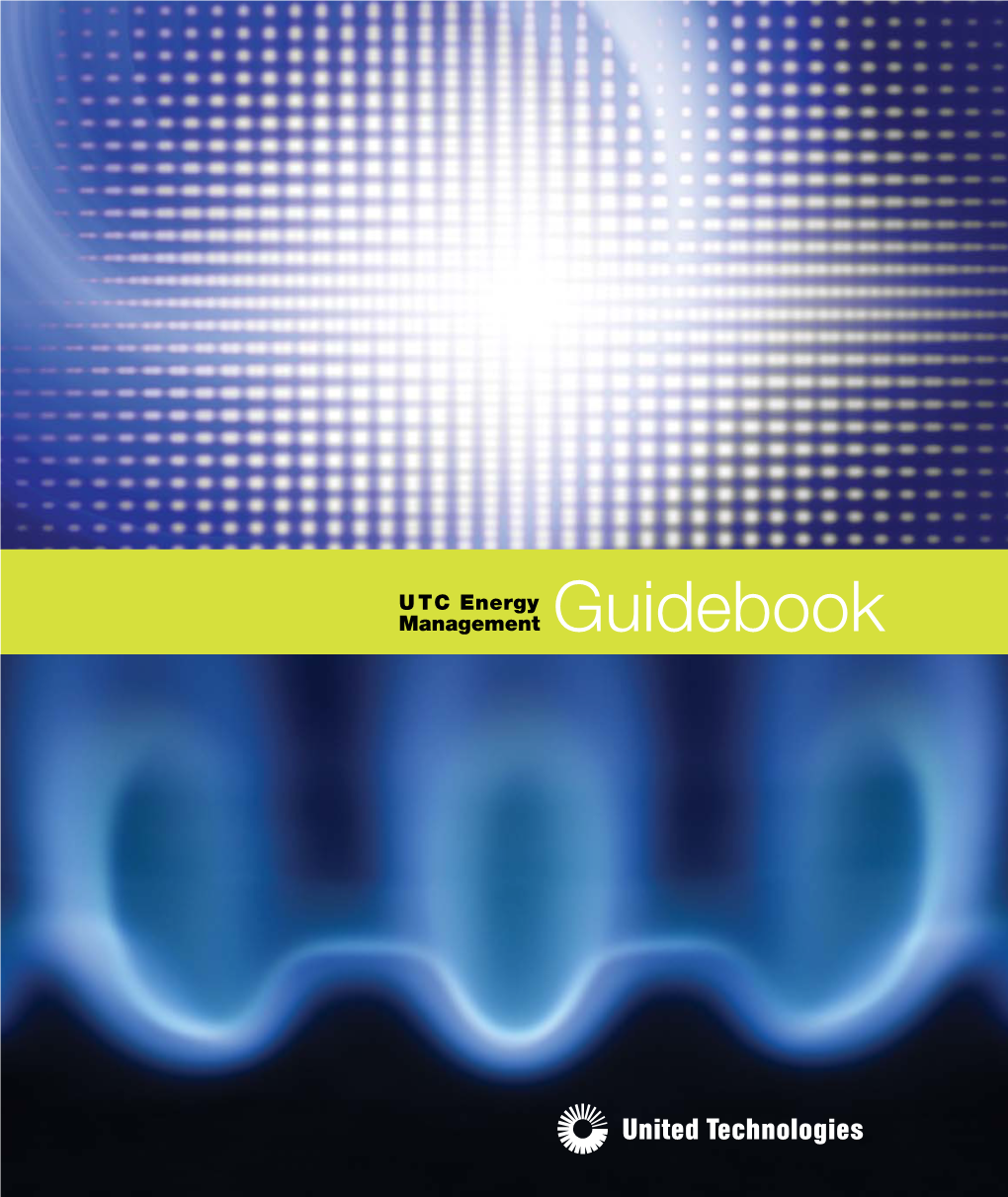 UTC Energy Management Guidebook