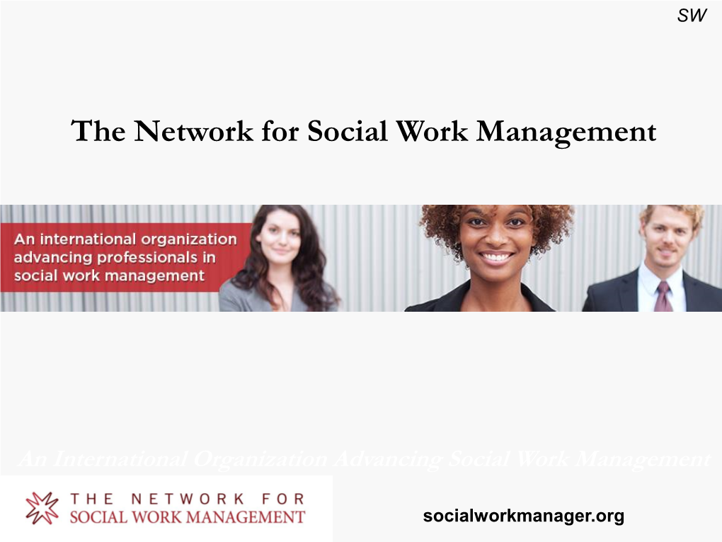 The Network for Social Work Management