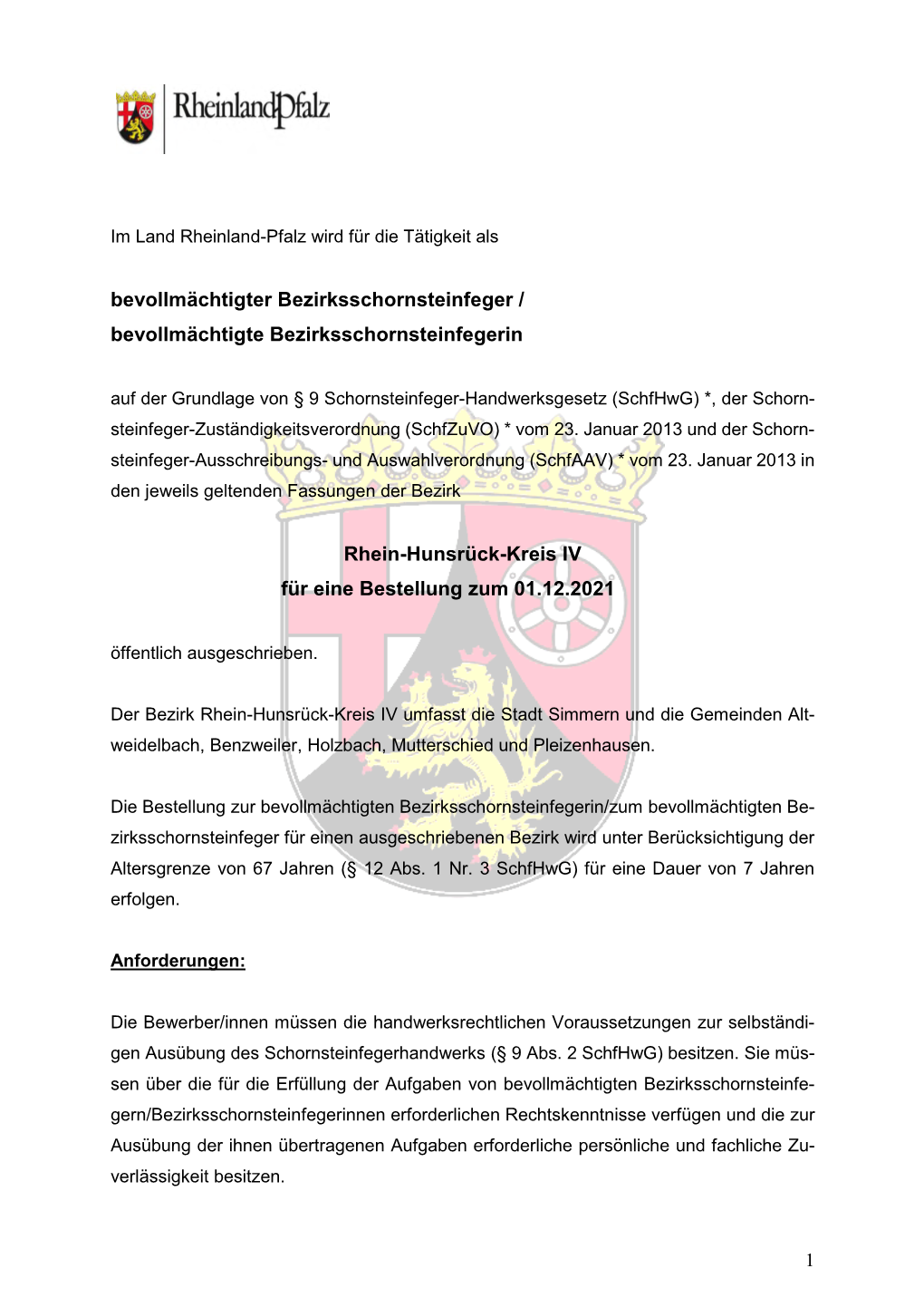 PDF Der Ausschreibung