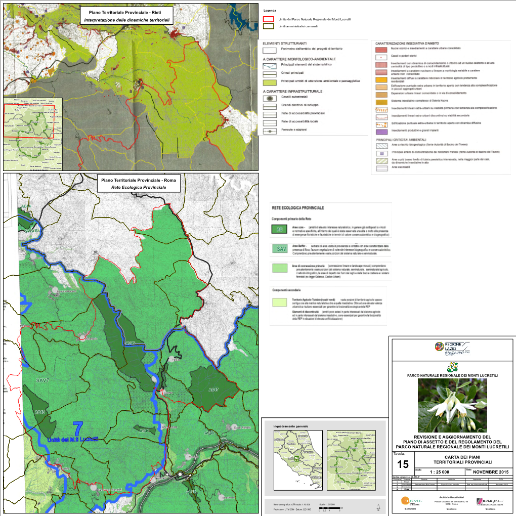 Tav. 15 Piano Territoriale Provinciale
