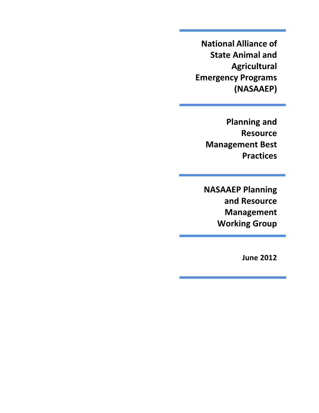 Planning and Resource Management Best Practices