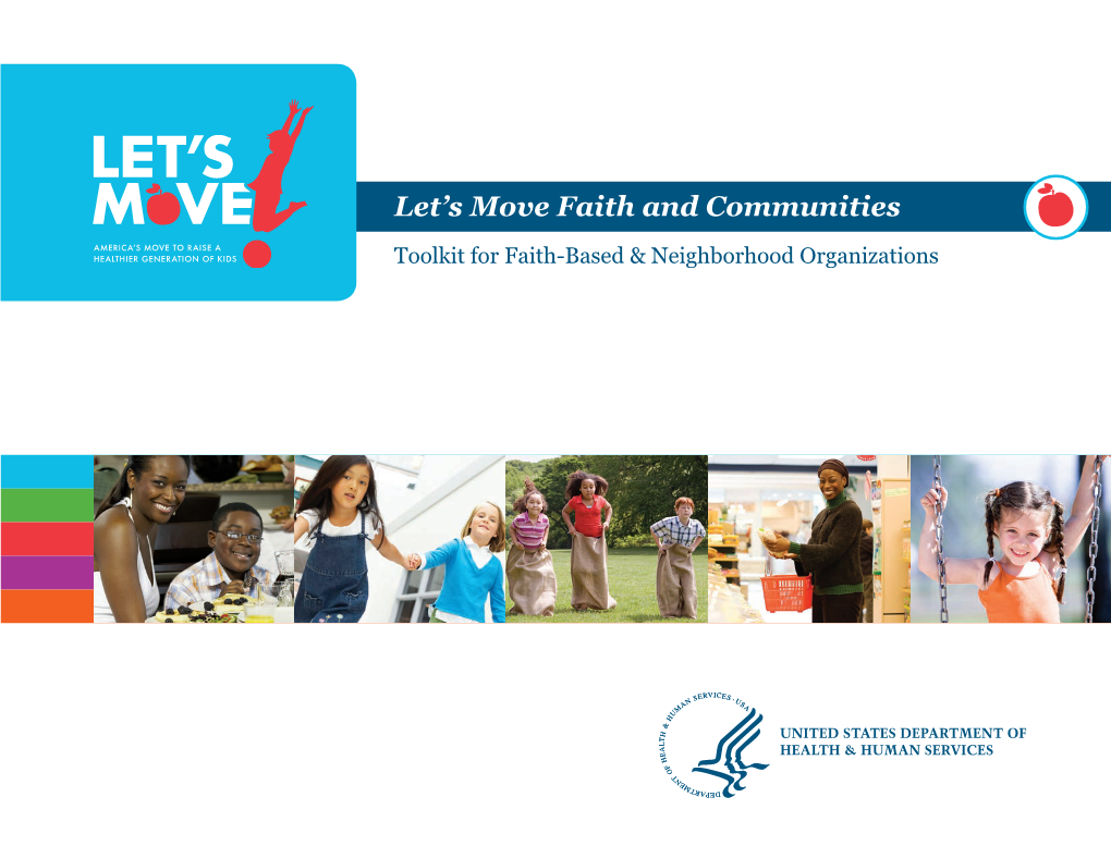 Let's Move! Toolkit for Faith-Based and Community Organizations
