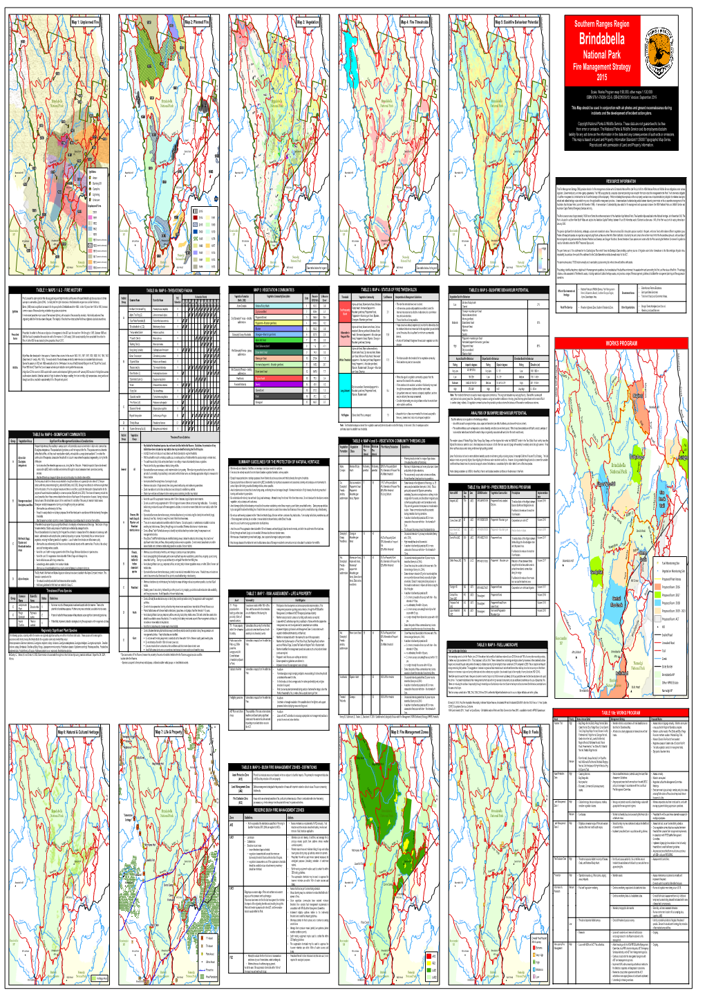 Brindabella National Park Fire Management Strategy