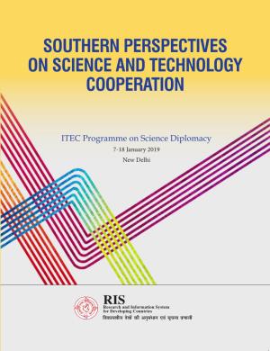 Southern Perspectives on Science and Technology Cooperation Southern Perspectives on Science and Technology