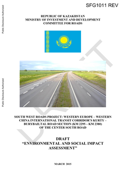 Environmental and Social Impact Assessment