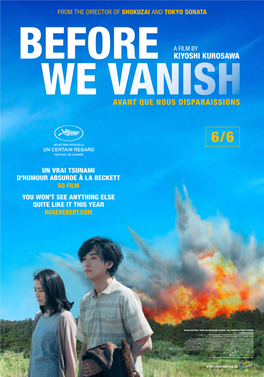 Kiyoshi Kurosawa We Vanish Avant Que Nous Disparaissions