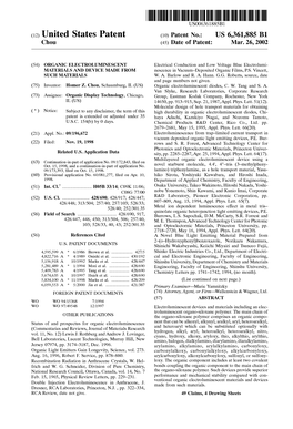 (12) United States Patent (10) Patent No.: US 6,361,885 B1 Chou (45) Date of Patent: Mar