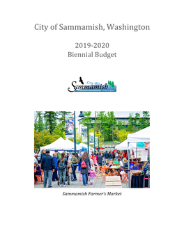 2019-2020 Biennial Budget